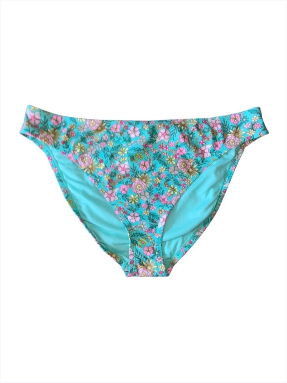 Wild Fable Women's Floral Bikini Swim Bottoms, 1X